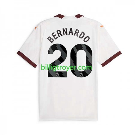 Billige Fotballdrakter Manchester City Bernardo Silva 20 Bortedraktsett 2023/24 Kortermet